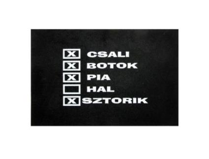 Energoteam Funny Door Mat Preto