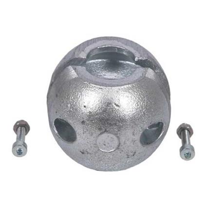 Super Marine Shaft Nut Zinc Anode Prateado 45 mm