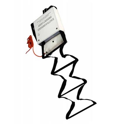 Ceredi Giovanni 11 Steps Emergency Ladder Prateado 3300 x 250 mm