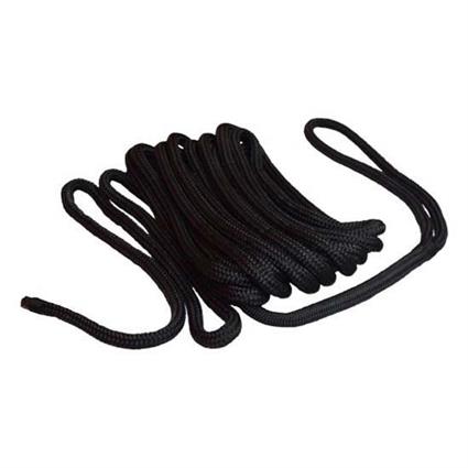 4water 15 M 24 Braids Mooring Rope Preto 18 mm