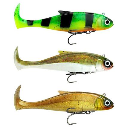 Fiiish Blaster Shad Combo Soft Lure 200 Mm Dourado