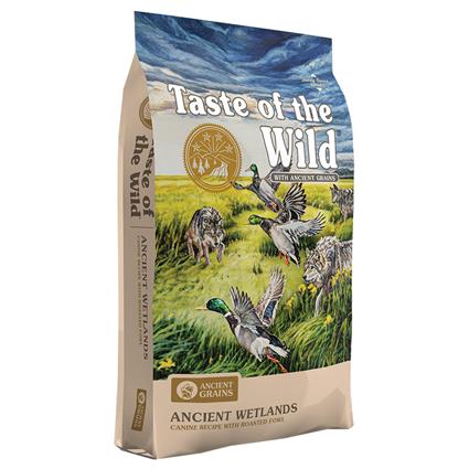 Taste of the Wild - Ancient Wetlands ração para cães - 2,27 kg