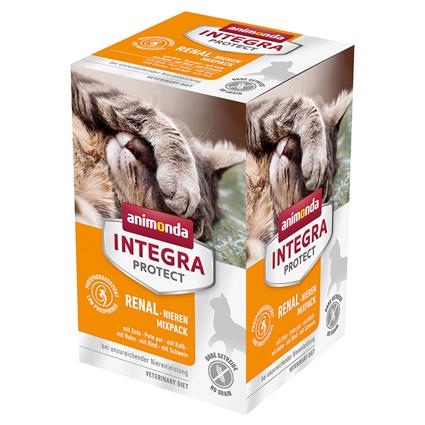Animonda Integra Protect Adult Renal 6 x 100 g - Pack misto (6 variedades)