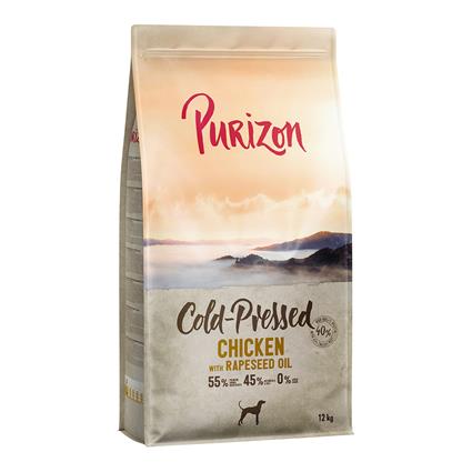 Purizon Cold Pressed Frango com óleo de colza - 12 kg