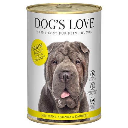 Dog´s Love Adult 6 x 400 g - Frango