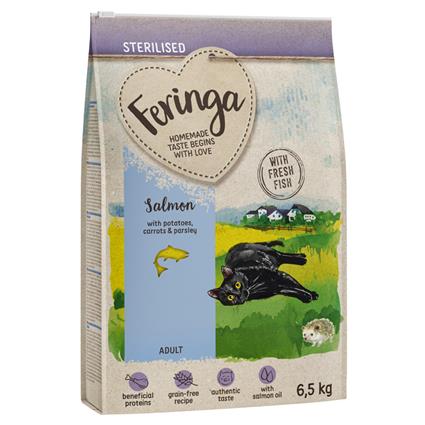 Feringa Adult Sterilised com salmão - 6,5 kg
