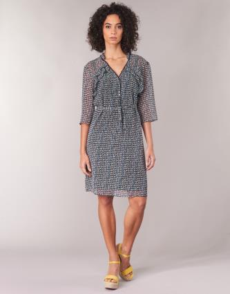One Step  Vestidos curtos FLORUS  Azul Disponível em tamanho para senhora. FR 34,FR 36,FR 40.Mulher > Roupas > Vestidos
