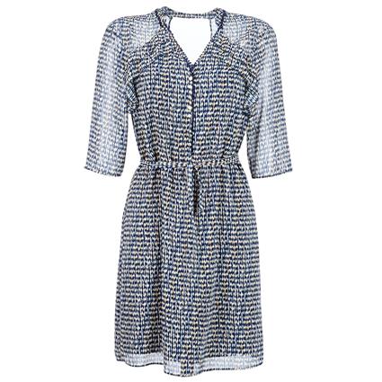 One Step  Vestidos curtos FLORUS  Azul Disponível em tamanho para senhora. FR 34,FR 36,FR 40.Mulher > Roupas > Vestidos