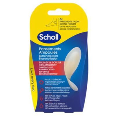Pensos para Bolhas Médias Alívio da Dor Scholl