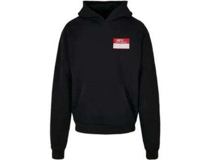 Sweatshirt com Capuz de Grandes Dimensões UPSCALE Hey! My Name Is