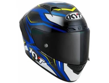 Capacete de Motociclista de Rosto Inteiro KYT Nz Race Carbon Stride