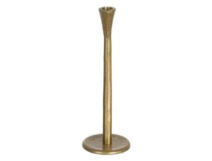 Castiçais Dourado Alumínio 10 X 10 X 31 Cm BIGBUY HOME
