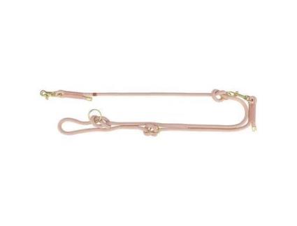 Trela Ajust. Soft Rope S-Xl 2,00Mt/Ø10Mmrosa/Rosa Cl.