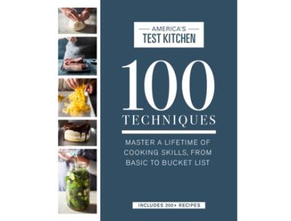 Livro 100 techniques de america's test kitchen (inglês)