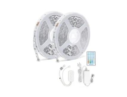 Fita de LED Wi-Fi Inteligente 15 Metros 2 x 7,5M RGB 48W AIGOSTAR