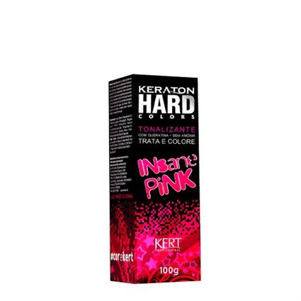 Kert Keraton Hard Colors Insane Pink Coloração Semi-Permanente 100g
