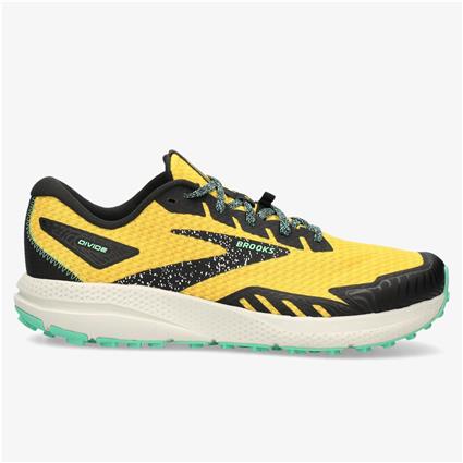 Brooks Divide 4 - Amarelo - Sapatilhas Trail Homem tamanho 43