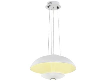 Projeto de Suspensão Led Dome White 24W Eq. 192W Diam. 450Mm
