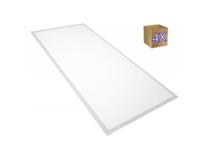 Pack X2 Led Panel Dimensões Da Superfície 60X60Cm Poder 50W Cor Branca Neutra 4200K 4000 Lúmens Quadro Branco