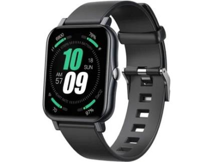 Lx Bluetooth Heart Rate Temperature Measurement Smart Watch Black TUSERXIN