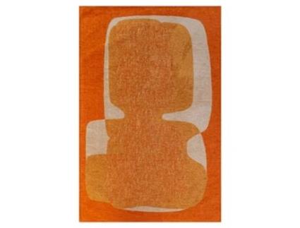 Tapete Coleção Poum Poum BENEFFITO Cocktail Laranja Tapete Laranja 80X150Cm