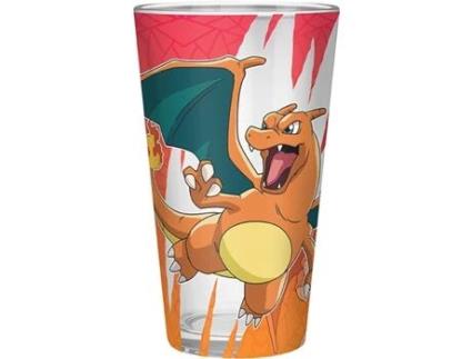 Copo Charizard Pokemon Cristal 400 Ml