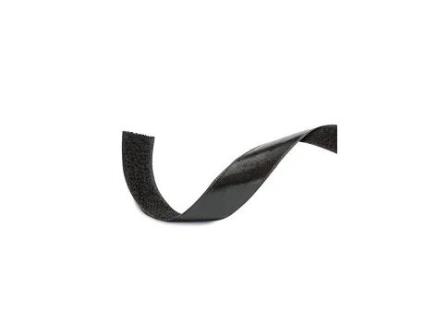 Fita de Velcro Feminina Preta Compacta 20Mm X 25M
