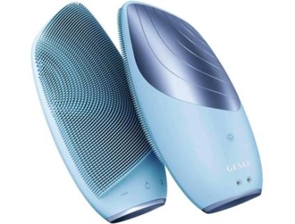 Escova de Limpeza Facial Thermo Sonic GESKE 6 em 1 (Aquamarine)