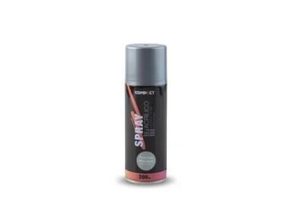 Tinta Spray Acrílica Glitter Prata 200Ml