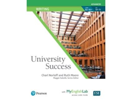 Livro university success writing advanced, student book with mylab english de pearson (inglês)