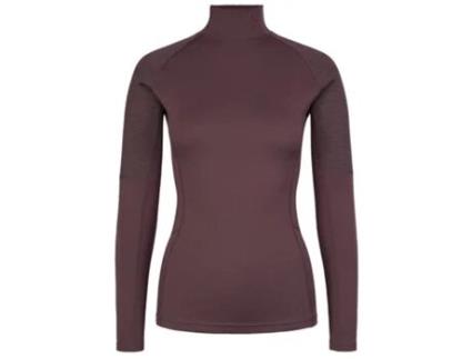 Camisola de Mulher JOHAUG Fecho Elevate Lã Vermelho (L)
