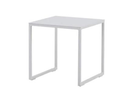 Mesa Lateral Oslo 34X34X35 Cor Branco