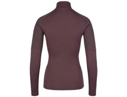 Camisola de Mulher JOHAUG Fecho Elevate Lã Vermelho (XS)