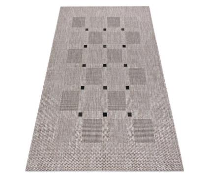 Tapete sizal floorlux 20079 quadrados 240x330