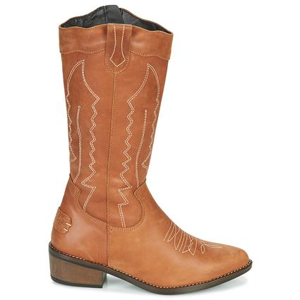 Musse & Cloud  Botas TEDINA  Castanho Disponível em tamanho para senhora. 36,37.Mulher > Sapatos > Botas