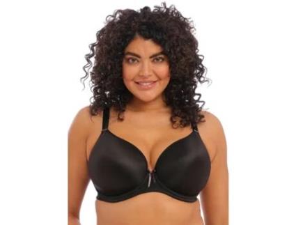 Soutien de Mulher ELOMI Basco Armação Moldada Preto (110 cm G)