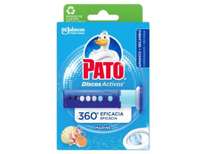 Bloco Pato Sanitário Discos Áctivos Apa Frescura Marinho 36ml