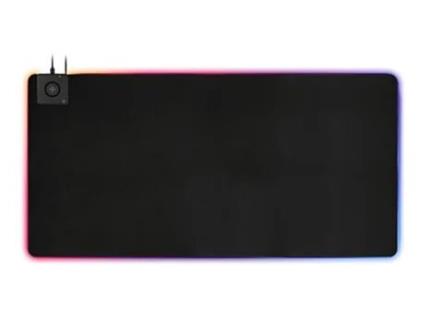Tapete Rato com Rgb e Carreg. Wireless DELTACO GAMING Gam-124 Preto