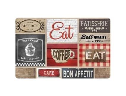 Individual de Mesa Cdaffaires 28 5 X 44 Cm Polipropileno Opaco Cafeteria DECORLINE
