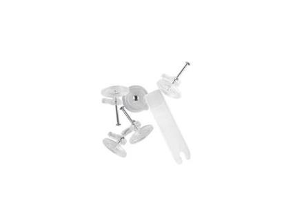 Cabide HANSTIK Easy Redondo Transparente 12U