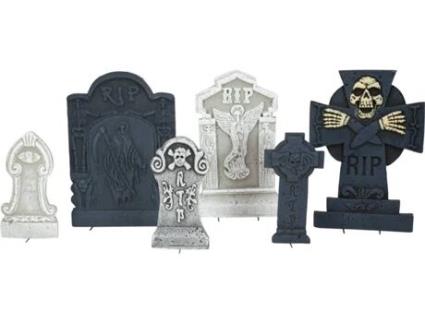 Decoração de Halloween EUROPALMS Tombstone Set 'Cemetary'