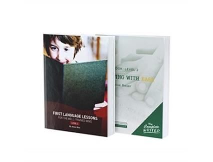 Livro second grade writing and grammar bundle de susan wise bauer,jessie wise (inglês)