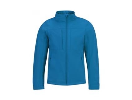 Camisa de Homem B&C Capuz Azul (3XL)
