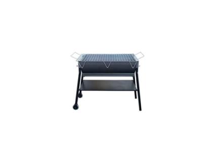 FLORES CORTES - 33719 - 800 Churrasqueira Curva Com Grill Para Carvão E Lenha