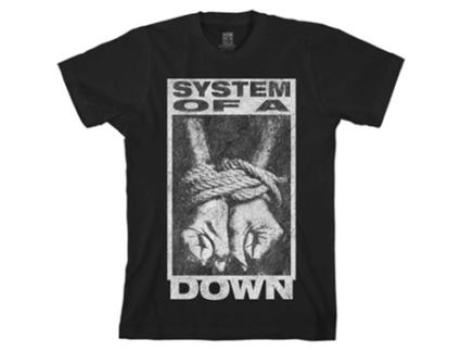 T-Shirt ROCK OFF System Of A Down - Ensnared Preto (Tamanho: XL)