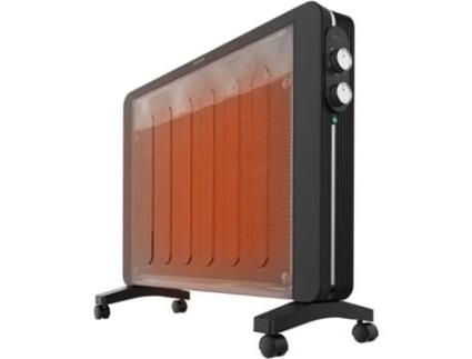 Aquecedor de Mica com 2000 W Termóstato Ajustável e 2 Níveis de Potência CECOTEC