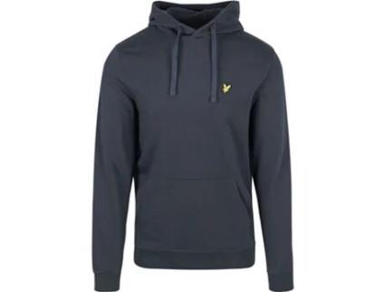 Sweatshirt de Homem LYLE & SCOTT Encapuçado Azul (M)