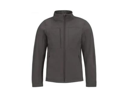 Camisa de Homem B&C Capuz Cinzento (XL)