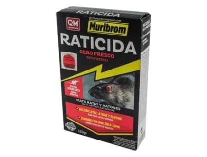 Raticida cebo fresco 150gr estuche