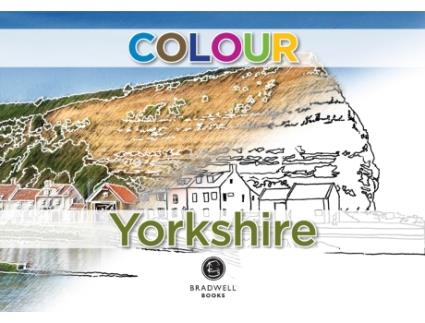 Livro colour yorkshire de inked or colored by brian marriott (inglês)